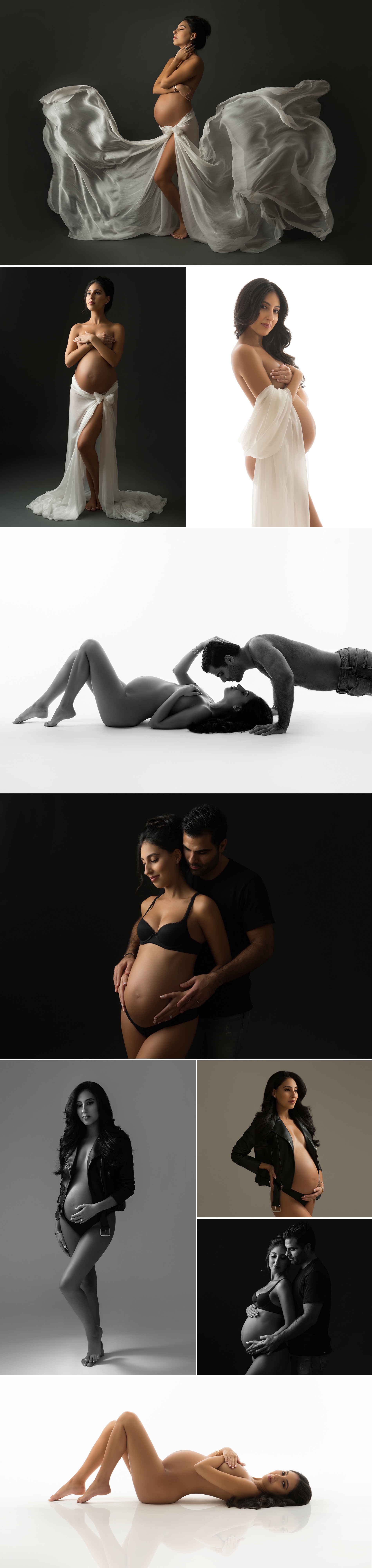 nyc maternity shoot midtown manhattan studio