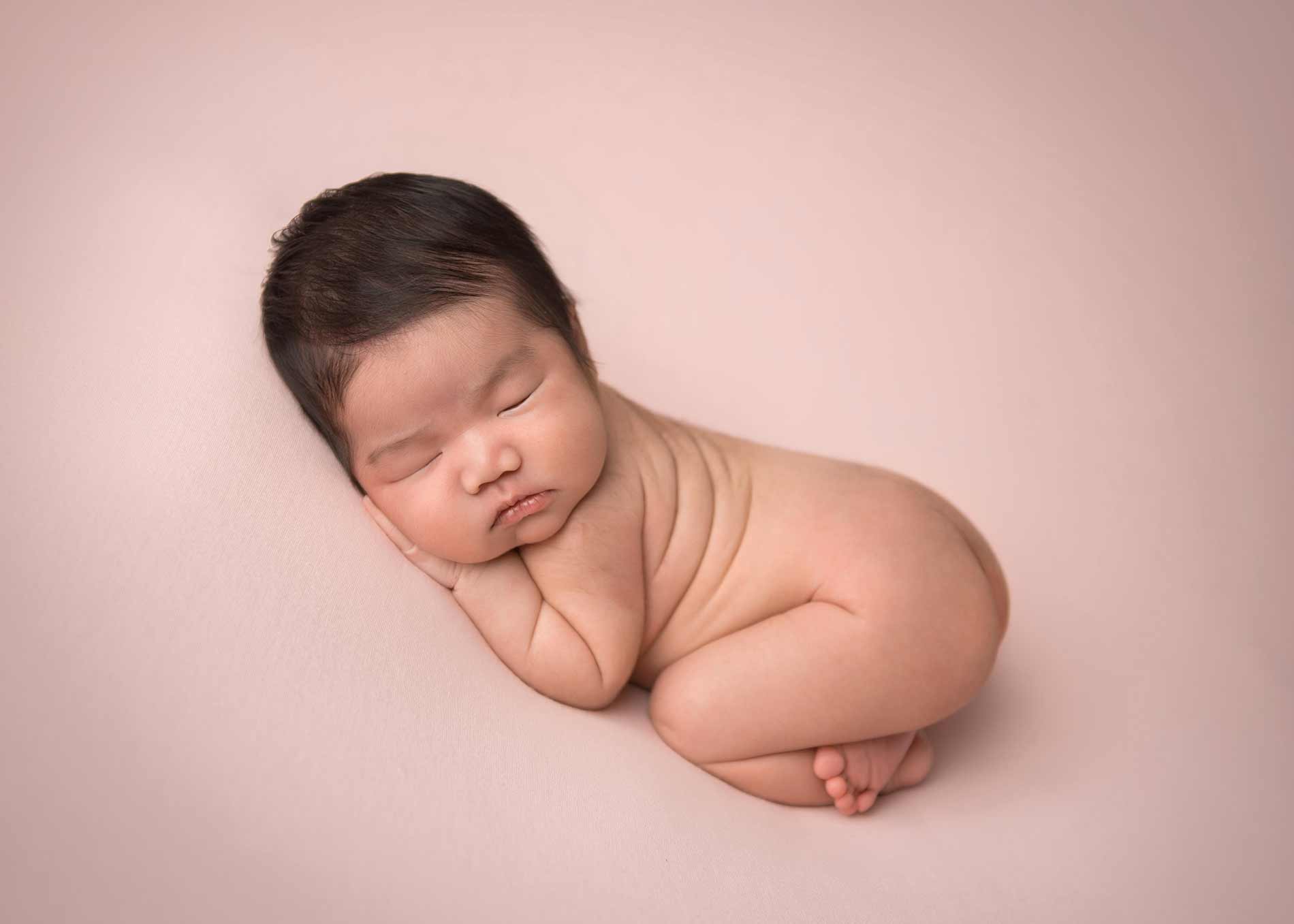 Newborn baby sleeping