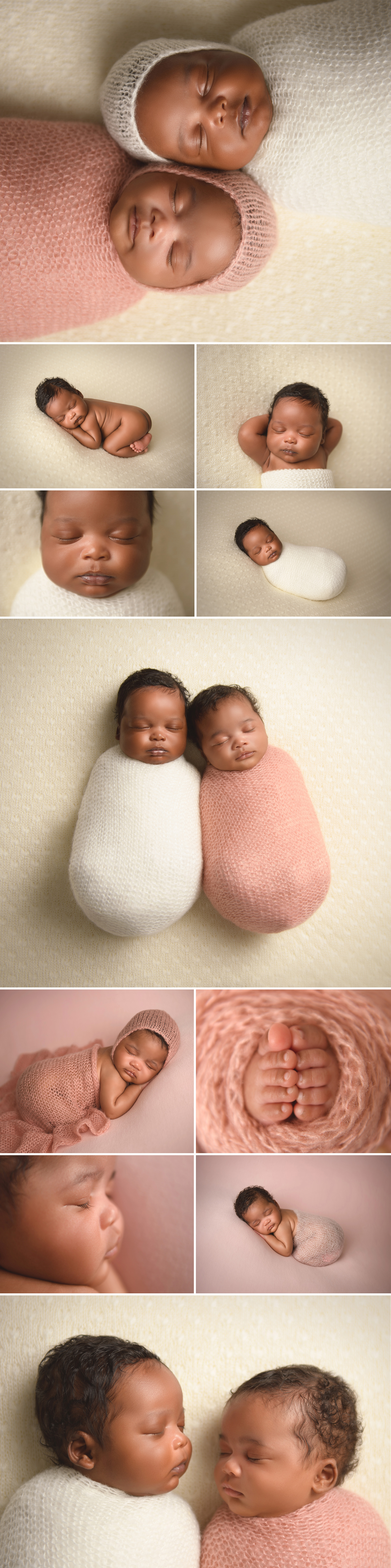 nyc newborn twins photographer studio